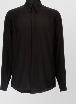 Dolce & Gabbana silk long-sleeve shirt