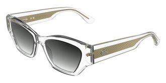 Lacoste L6072S 970 Womens Sunglasses Clear Size 52