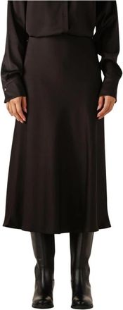 Drykorn URA Midi Rok - Dames - Midirokken - Bruin - W28 - Rokken