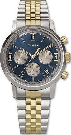 Timex TW2W60200 Mens Marlin Watch - Silver - One Size