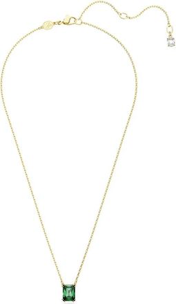 Swarovski Dames sieraden hanger Groen Stilla 5677141 - Dames - Kettingen - Geel - ONE Size - Accessoires