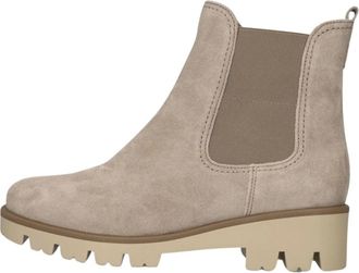 Gabor Chelsea Boot 051 - Dames - Schoenen - Beige - Maat: 42 EU Su&egrave;de