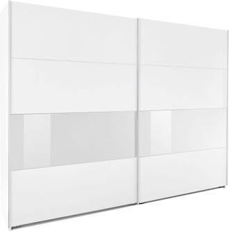 Wimex Schwebetürenschrank »Bramfeld TOPSELLER Kleiderschrank« mit Glaselementen und zusätzlichen Einlegeböden