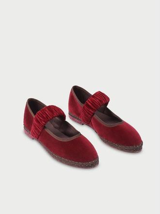Flabelus Fluwelen ballerinas Mafalda