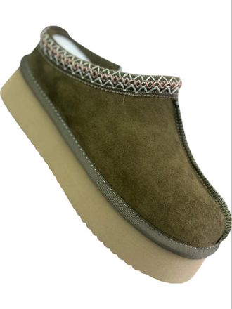 Corkys Footwear Womens Pillow Talk Slip On Shoes In Olive Green