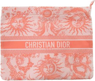 Dior Pink Fabric Pouch (Pre-Owned)
