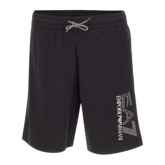 Emporio Armani Casual Shorts, male, Black, Size: L Visibility Shorts