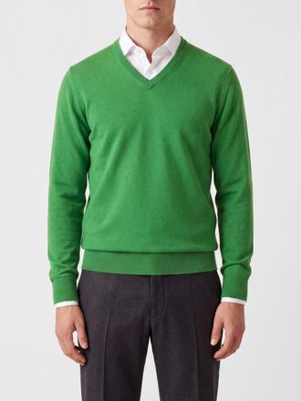 Ballantyne Maglia con scollo a V in 100% cashmere