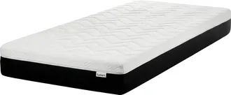 Beliani Beliani - Colch&oacute;n De Espuma Visco Gel Medio Con Funda Extra&iacute;ble De Poli&eacute;ster Con Cremallera 90 X 200 Cm Spongy