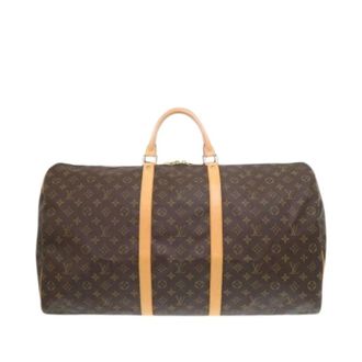 Louis Vuitton Pre-owned Weekend Bags, unisex, Brown, Size: ONE SIZE Pre-owned Keepall 60