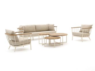 Apple Bee Condor stoel-bank loungeset 6-delig 5-zits