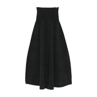 Extreme Cashmere Midi Skirt - female - Extreme Cashmere - Midi Skirts - Black - ONE SIZE - Skirts