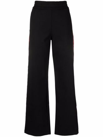 Off-white Pantaloni con monogramma - Nero