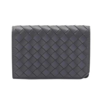Bottega Veneta Pre-owned Wallets, male, Black, Size: ONE SIZE Pre-owned Intrecciato Leather Card Case
