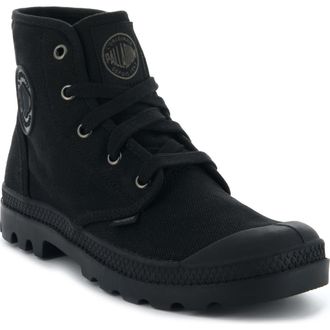 Palladium Pampa Hi Bootie in Black/black at Nordstrom, Size 5.5