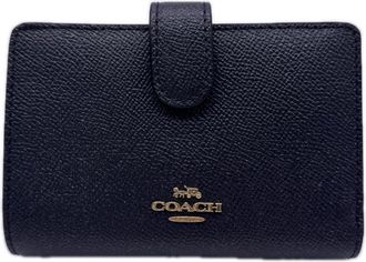 Coach Navy Wallet (Bi-Fold) (Pre-Owned)