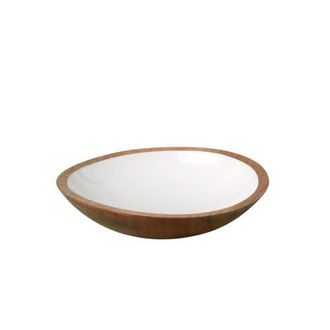 Be Home Madras Shallow Bowl in Brown at Nordstrom, Size Medium