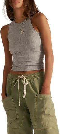 Free People So Soft Modal Blend Tank in Heather Grey at Nordstrom, Size X-Small