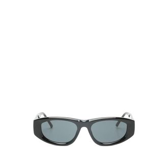 The Attico X Linda Farrow Maya Oval-frame Sunglasses