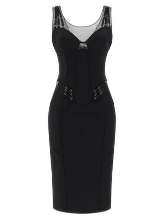 Elisabetta Franchi Polyamide Midi Womens Dress
