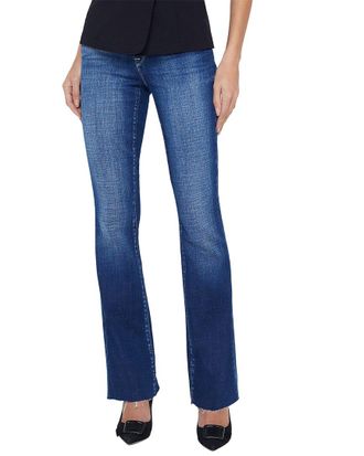 L'agence Lagence Sneeki Low-Rise Sneaker Straight Jean