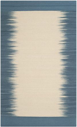 Safavieh Alfombra lana neutrale/blu 122 x 183 cm