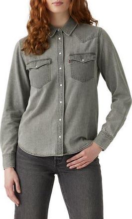 Levi's The Ultimate Western Snap-Up Shirt in Last Laugh at Nordstrom Rack, Size X-Small