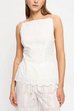 Kivari Jordan Top In White