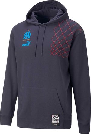 Puma Heren Ftblculture Olympique De Marseille FC Hoodie (Marine)