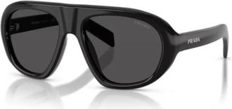 Prada PR C05S - unisex - Zonnebrillen - Zwart - 57 MM - Accessoires