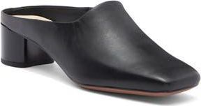 Franco Sarto Nolina Square Toe Mule in Black at Nordstrom Rack, Size 6.5
