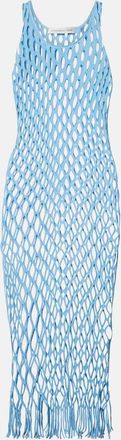 CHRISTOPHER ESBER Knitted mesh beach dress