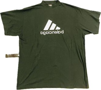 Balenciaga x adidas Reverse T-shirt Green 731769TNVP33775