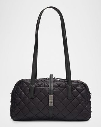 MZ Wallace Small Astor Quilted Satchel