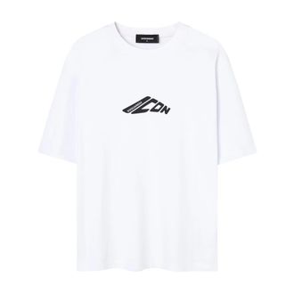 Dsquared2 Uomo, Top, Bianco, XL, new