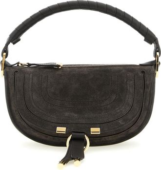 Chlo&eacute; Brown Marcie Mini Shoulder Bag