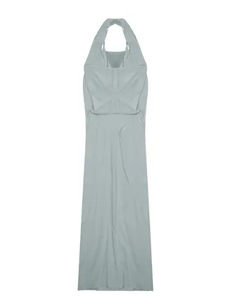 Alysi Long dress with neckline