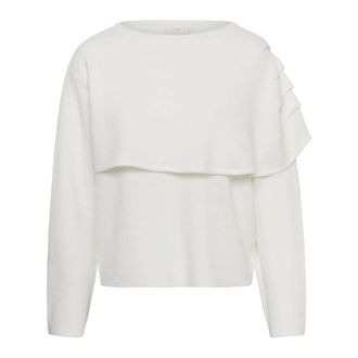 Kaffe Jersey - Knitwear - Mujer - Blanco - 2XL
