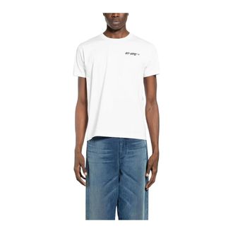 Off-white Heren, Tops, Wit, Maat: 2XL Katoen