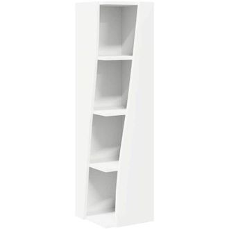 vidaXL Corner Cabinet White 27.5 x 27 x 102 cm Engineered Wood vidaXL