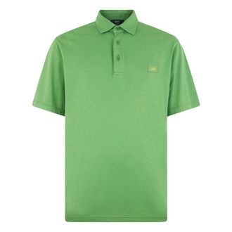 Herno Polo Shirts, male, Green, Size: L Polo Shirt