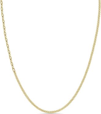 Zoë Chicco Mixed Chain Necklace in 14K Yellow Gold at Nordstrom, Size 16
