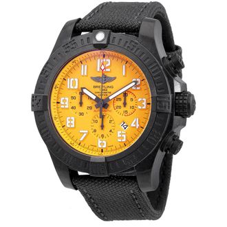 Breitling Pre-owned Breitling Avenger Chronograph Automatic Cobra Yellow Dial Mens Watch XB0170E4-I533-100W.M20BASA.1
