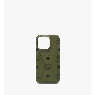 MCM iPhone 16 Pro Case in Visetos