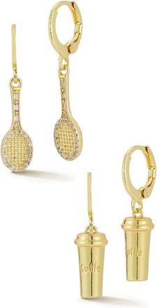 Sphera Milano Plated Cz Earrings