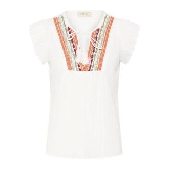 Cream Overhemden, Dames, Wit, M, Blouses