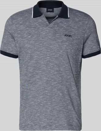 Joop Regular Fit Poloshirt mit Label-Stitching Modell Iwanito in Marine, Gr&ouml;&szlig;e XXXL