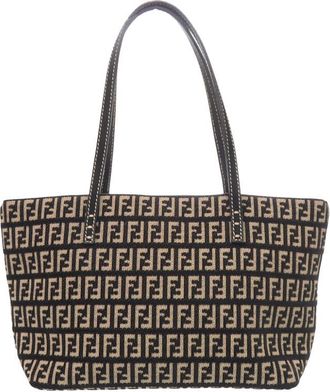 Fendi Pre-owned Fendi Zucchino Canvas Roll Tote Ladies 8E5STUP3VX9KESCS