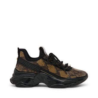 Steve Madden Womens Maxilla S Tra in Snake - Brown - Size UK 4