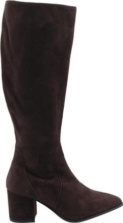 &Egrave; Mia Libin stijlvolle Laars laarzen - Dames - Laarzen met Hak - Bruin - 41 EU - Schoenen